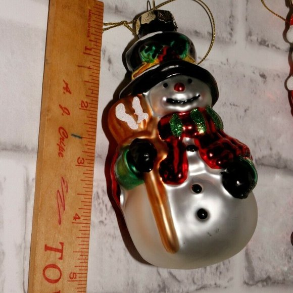 Valery Madelyn Set of 10 Glass Christmas Ornaments - Picture 6 of 7